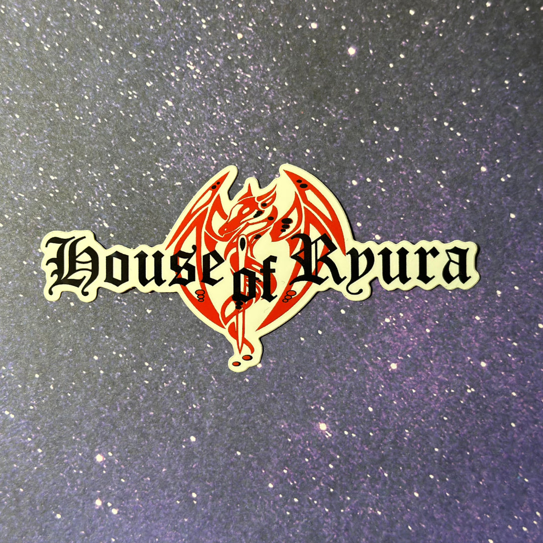 House of Ryura Logo Sticker