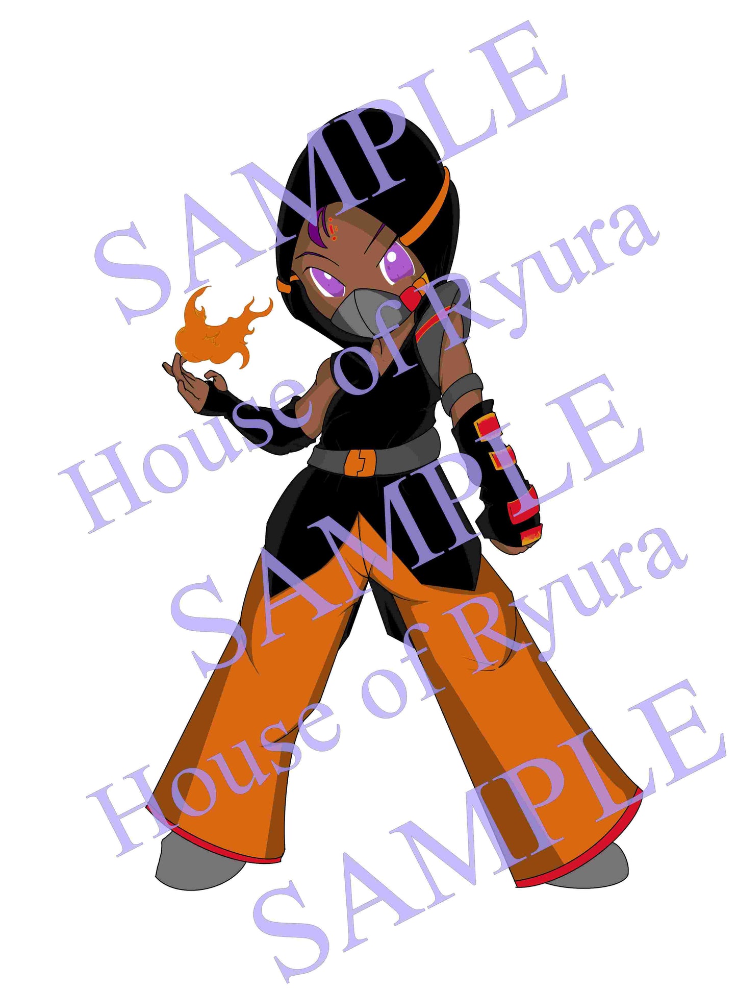 RyuraVerse - Chibi Fire Phytor