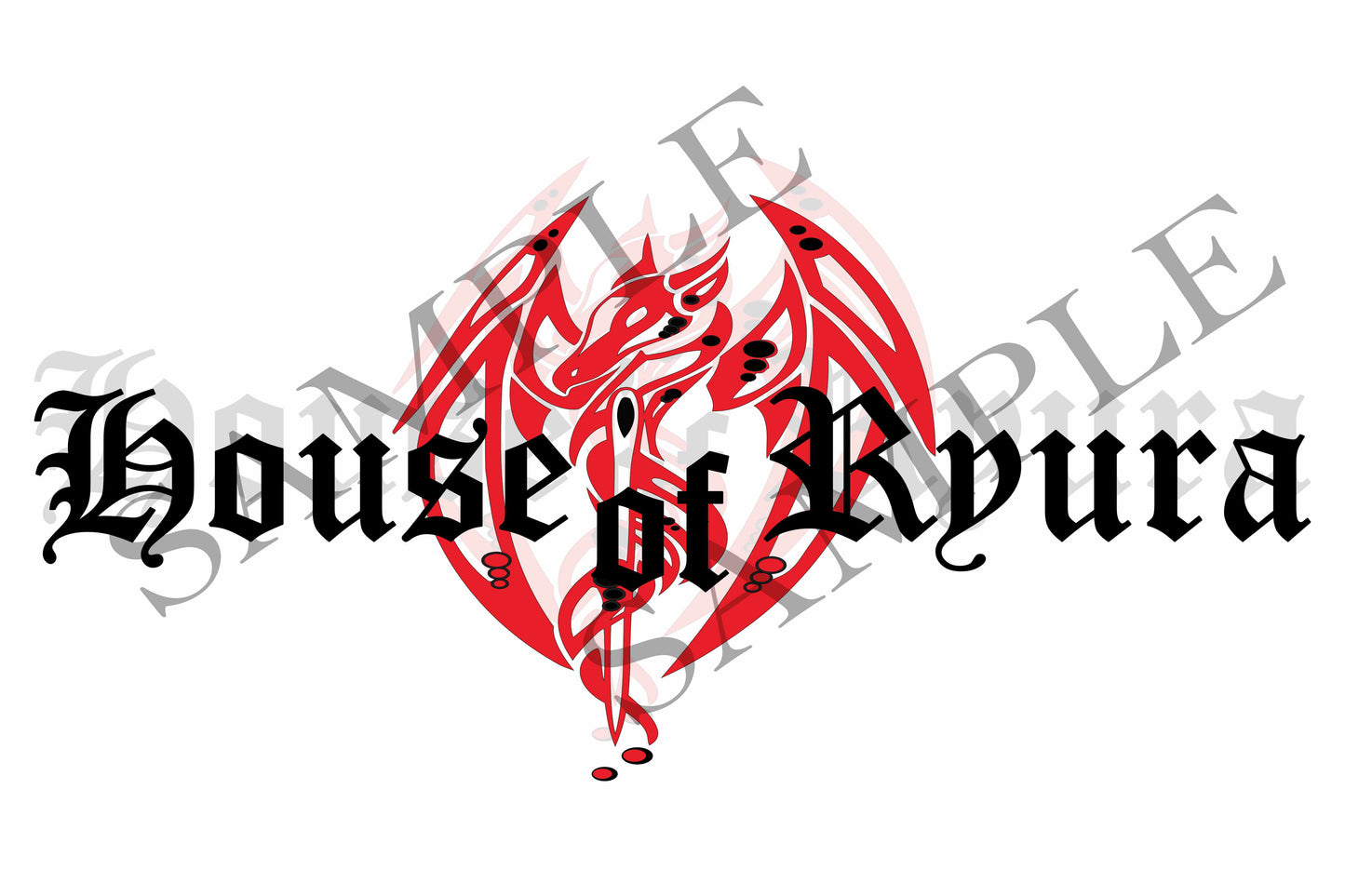 House of Ryura Logo Sticker